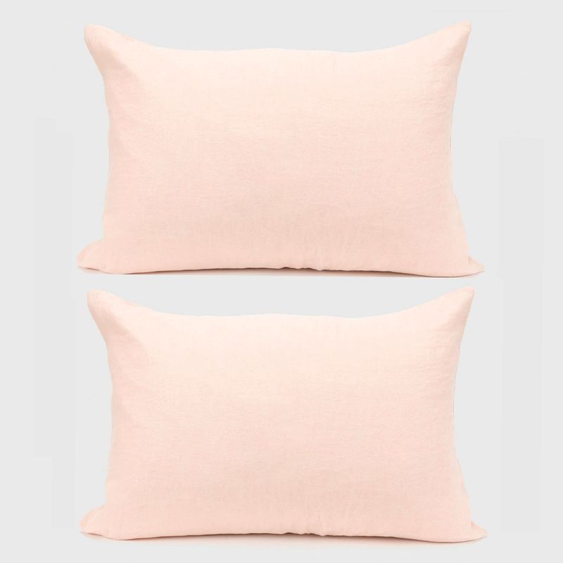 BASEMENT HOME - Set x2 Fundas de Almohada Blush 50 x 90 cm