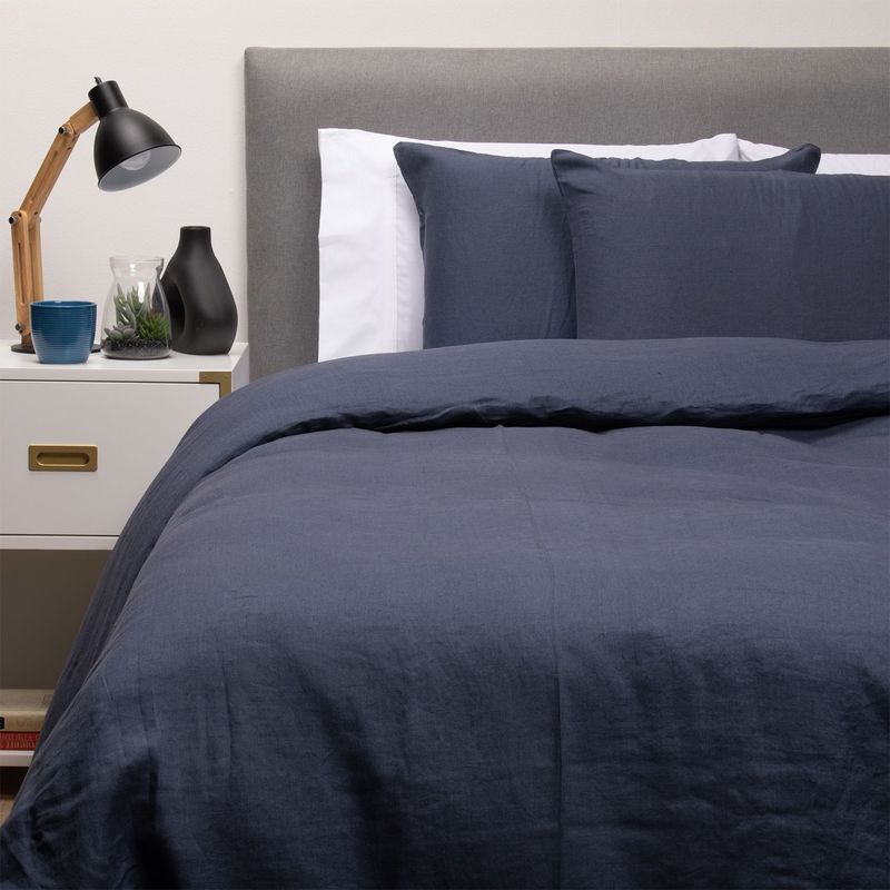 BASEMENT HOME - Funda de Plumón Lisa 100% Lino Basement Home