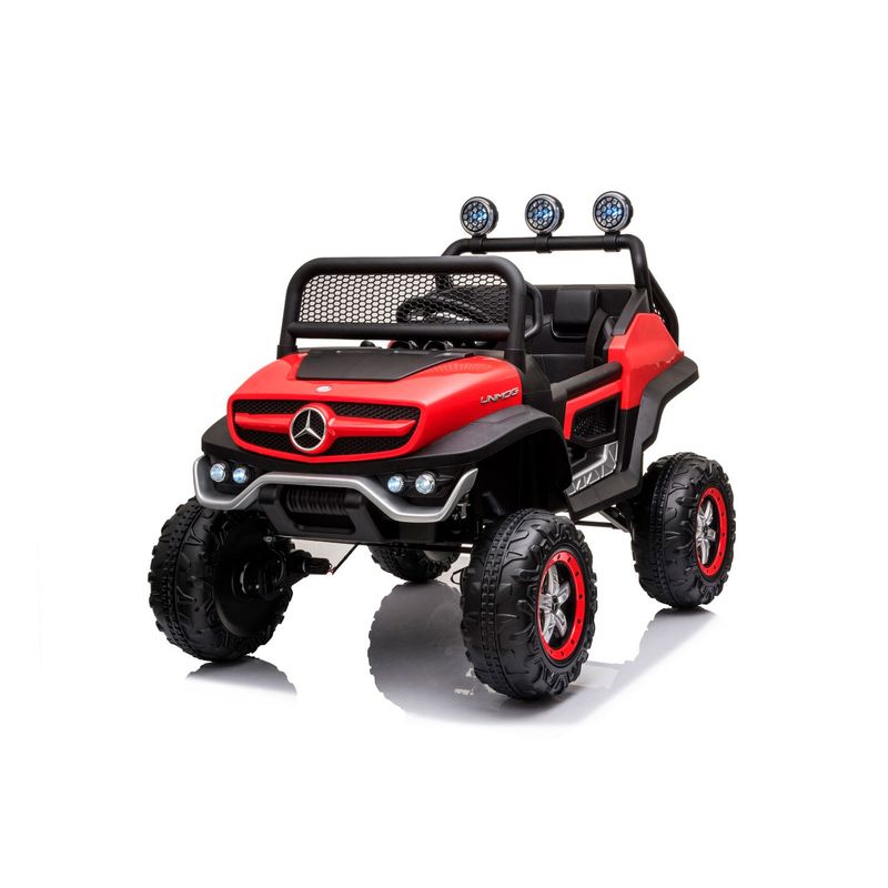 MERCEDES BENZ - Carro montable Mercedez Benz eléctrico Unimog para niños