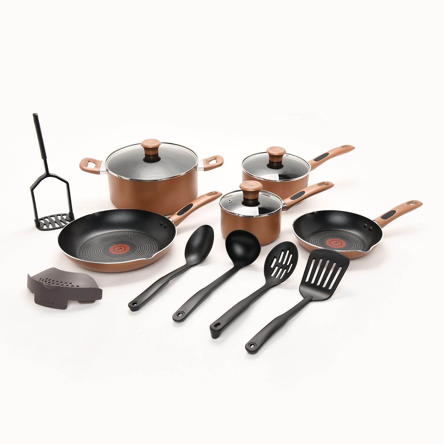Juego De Ollas Tefal Simply Cook Bronce $389.990