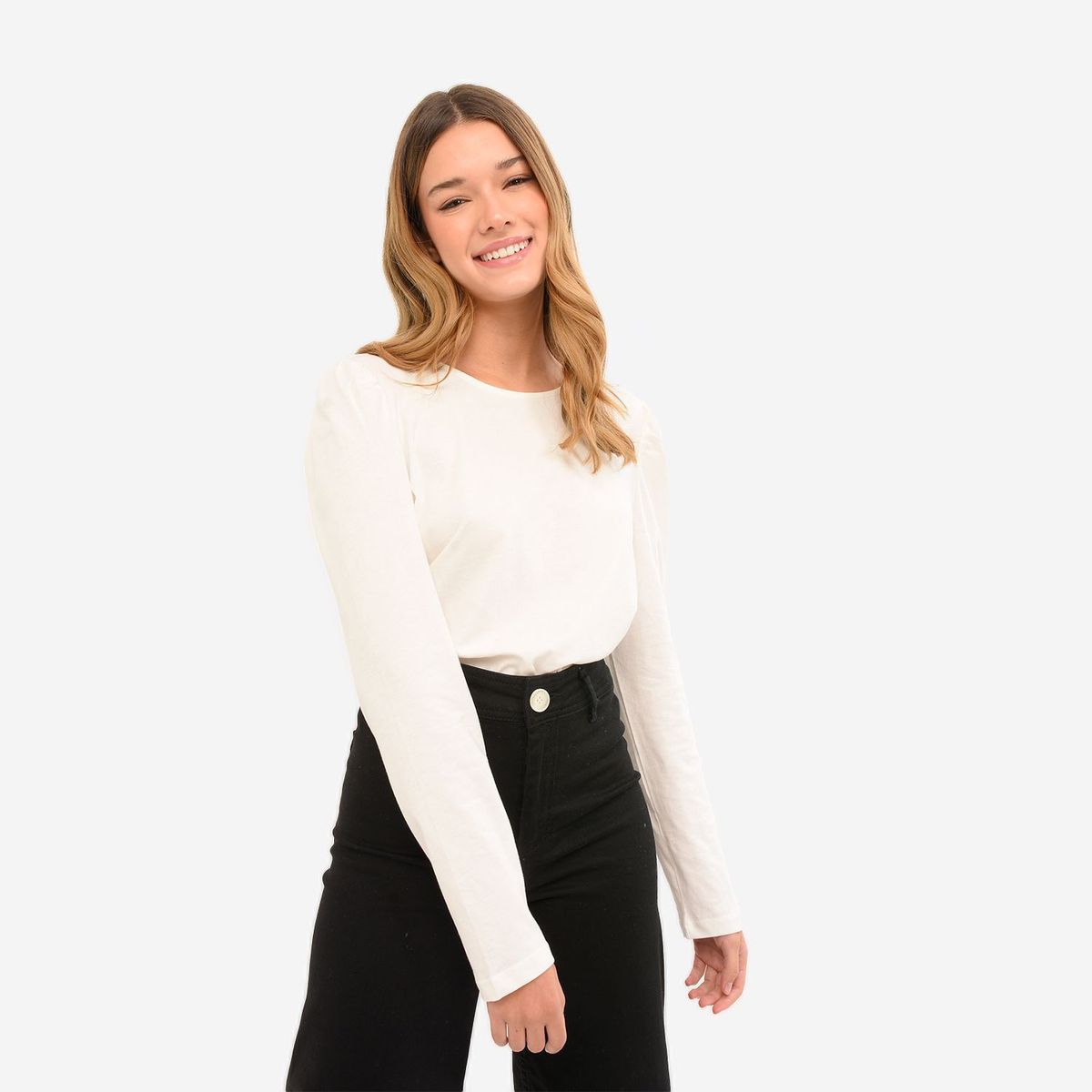 BASEMENT - Camiseta Mujer Manga Larga Basement