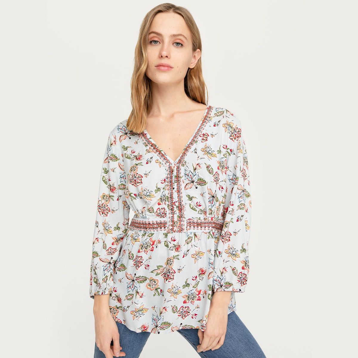 UNIVERSITY CLUB - Blusa Mujer Manga Larga University Club