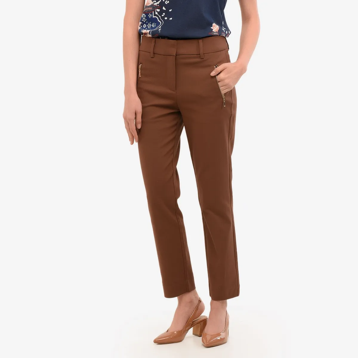 SOUTHLAND - Pantalón Skinny Mujer Tiro alto Southland
