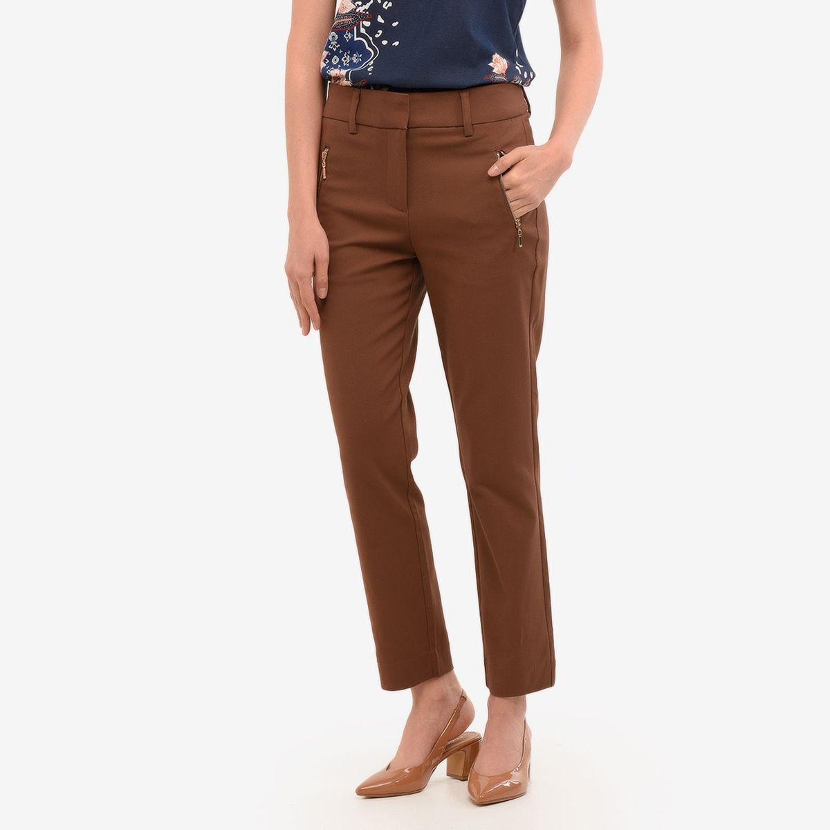 SOUTHLAND - Pantalón Skinny Mujer Tiro alto Southland