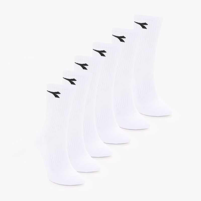 DIADORA - Pack de 6 Medias deportivas Largas para Hombre Diadora
