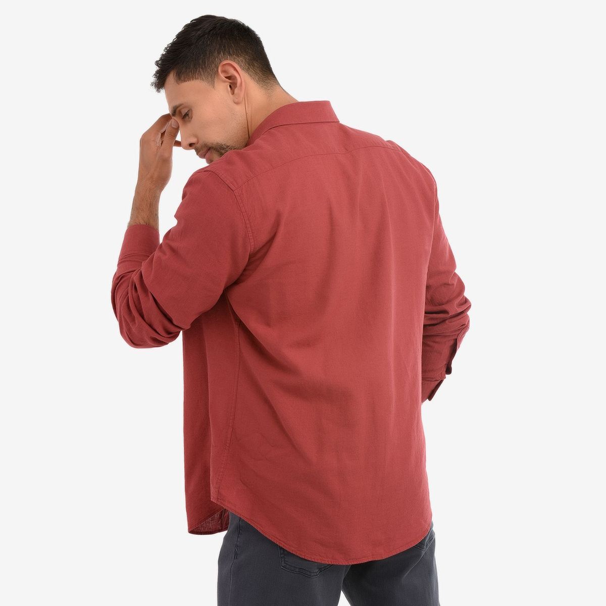 WOLF & HANK - Camisa Casual Hombre Wolf & Hank