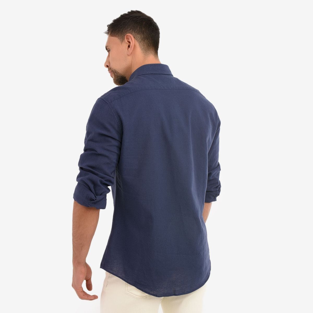 WOLF & HANK - Camisa Casual Hombre Wolf & Hank