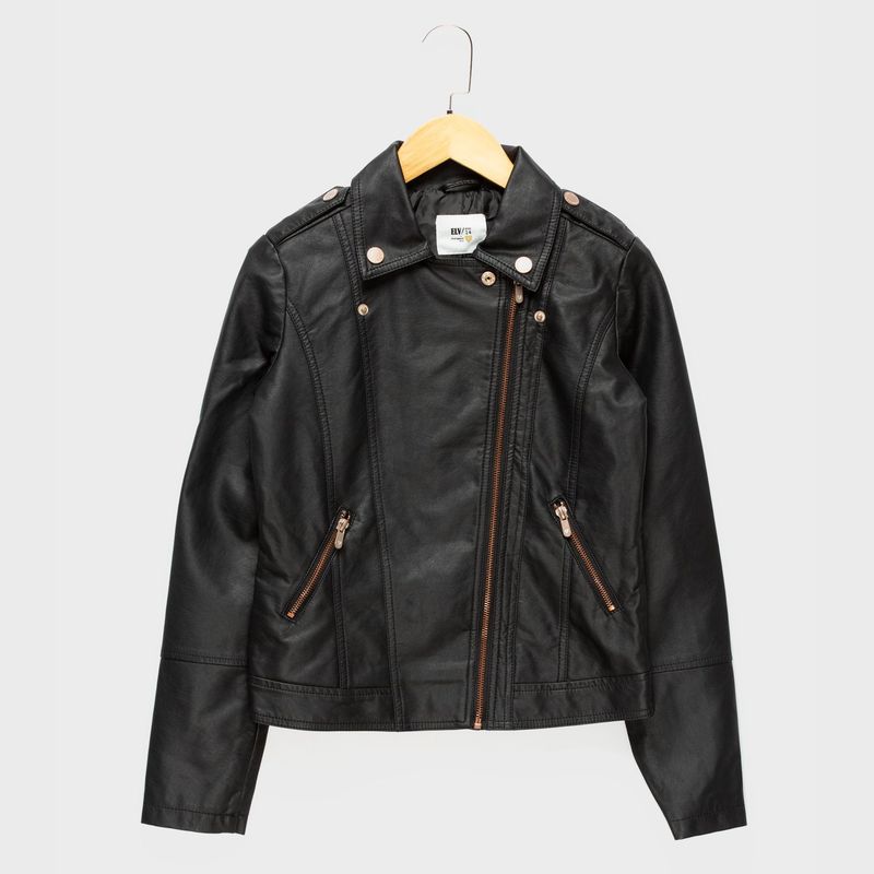 ELV - Chaqueta Efecto Cuero Juvenil Niña ELV