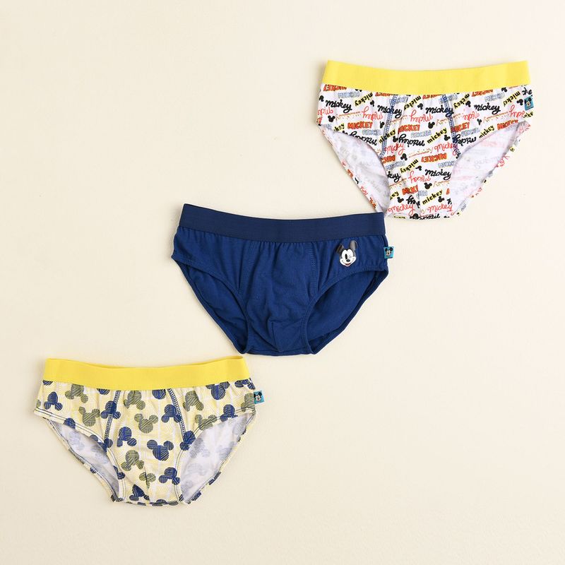 STD CHARACTERS - Bóxer Niño Pack x3 unidades Mickey