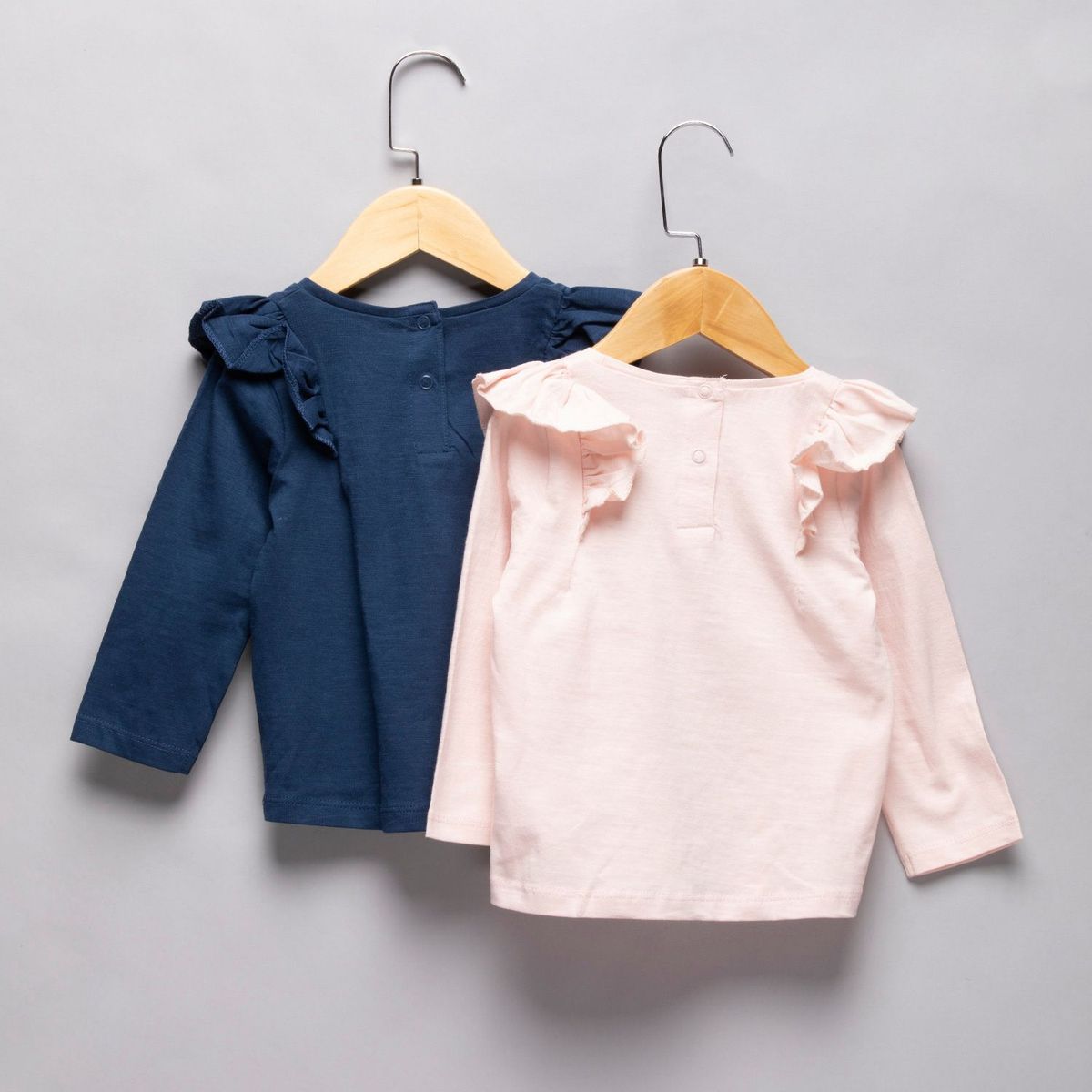 YAMP - Camiseta Bebé Niña Pack x2 Algodón Yamp