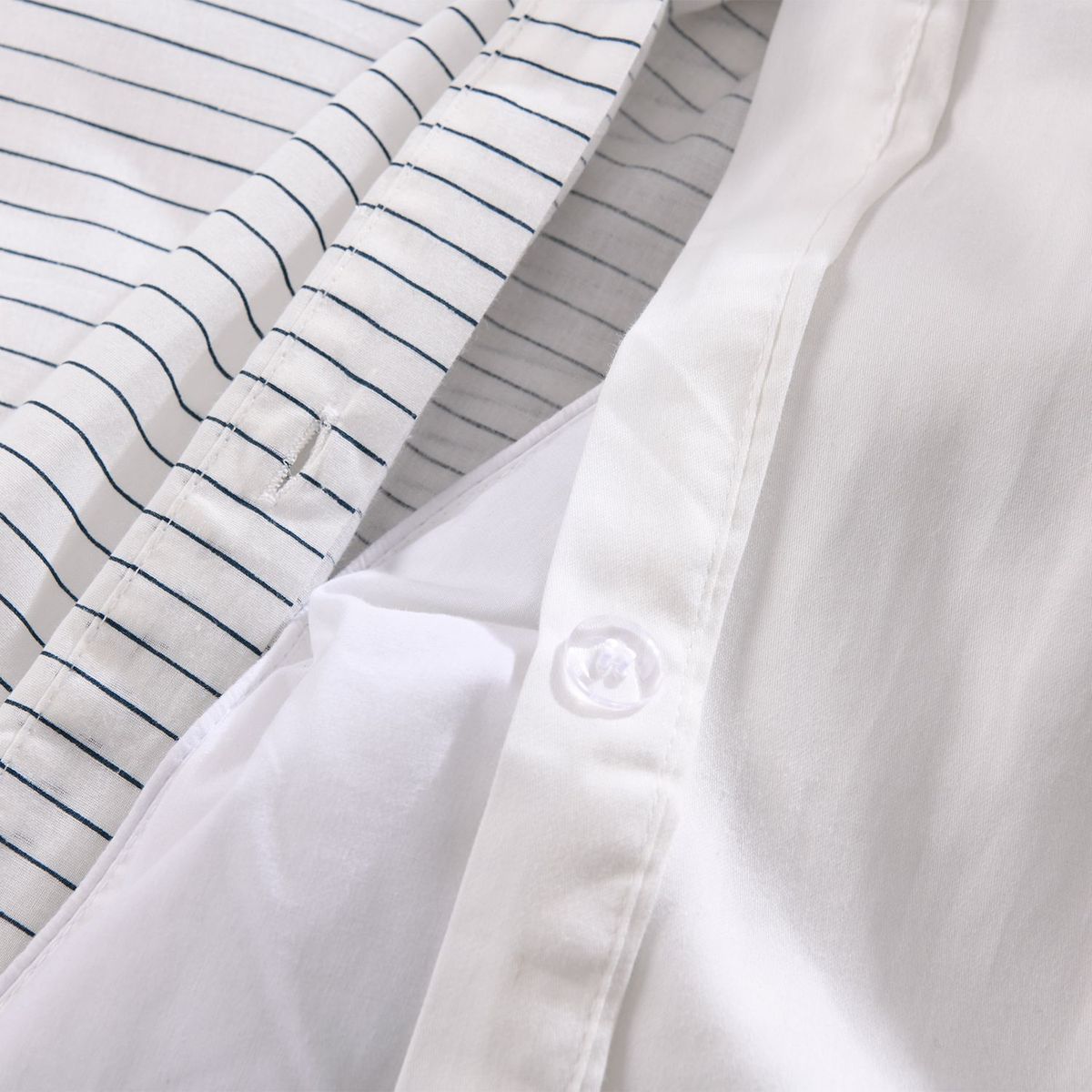 BENETTON - Funda de Plumón Lisa de Algodón 200 hilos Bianca Benetton