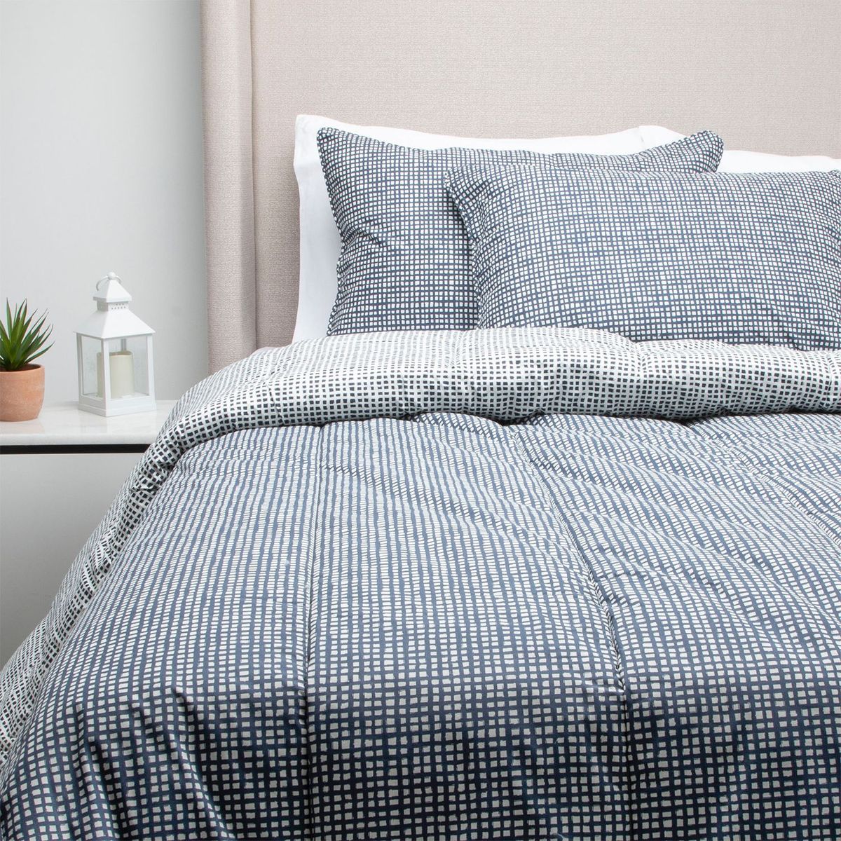 BASEMENT HOME - Edredón Estampado de Polialgodón 500 GSM Robin Basement Home