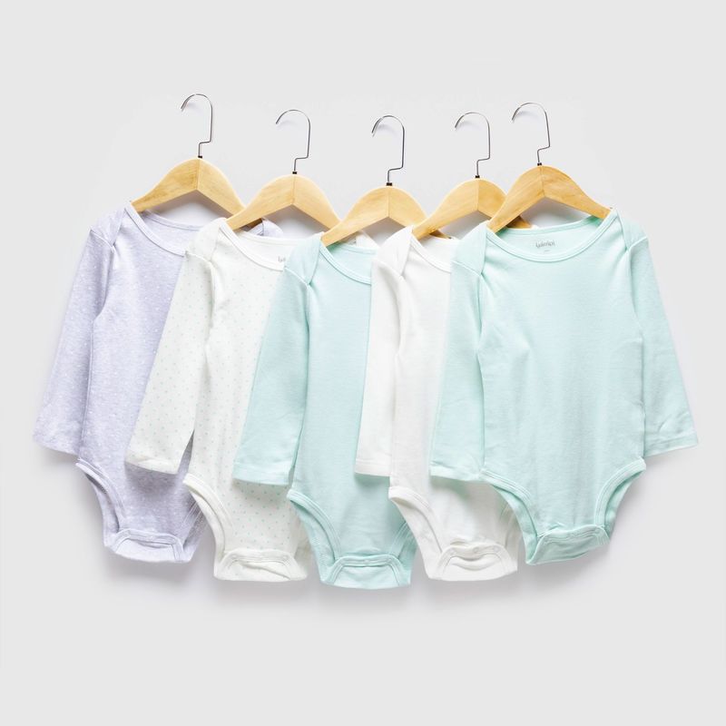 YAMP - Bodies Bebé Niña Pack x5 Algodón Yamp