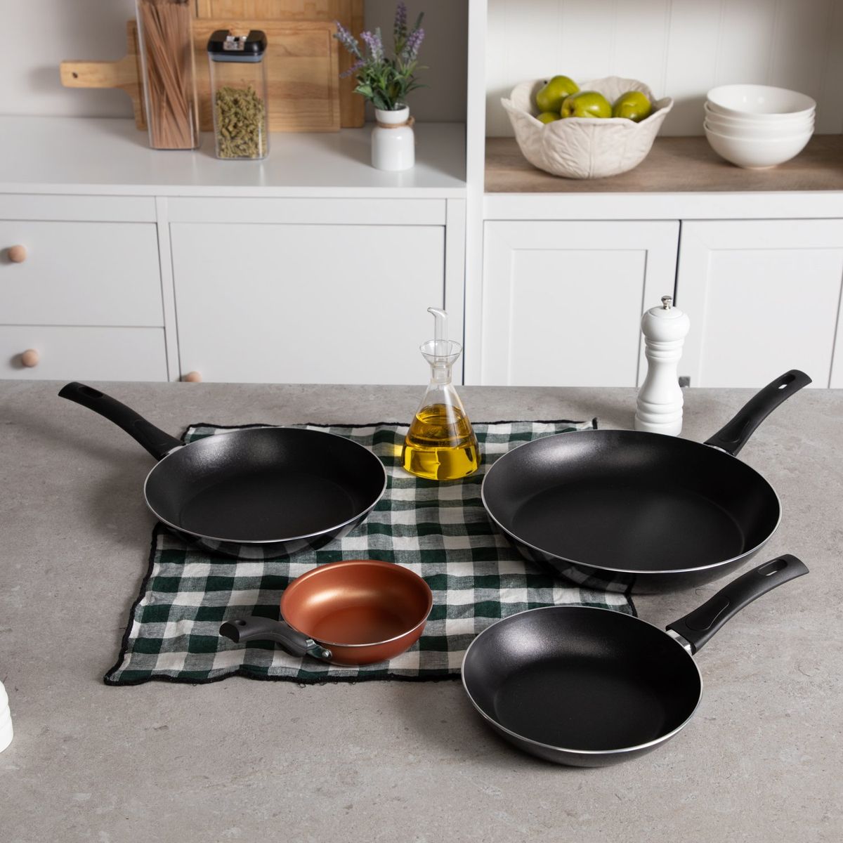 TRAMONTINA - Sartén Tramontina Antiadherente Aluminio 13 cm