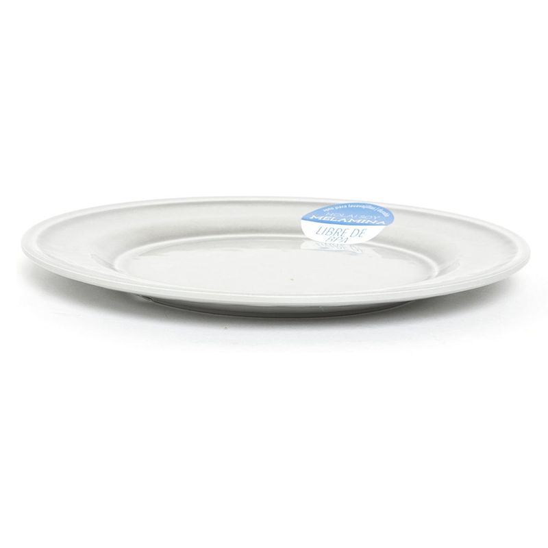 BASEMENT HOME - Plato de postre Melamina Madison 22.54 x 2.1 cm