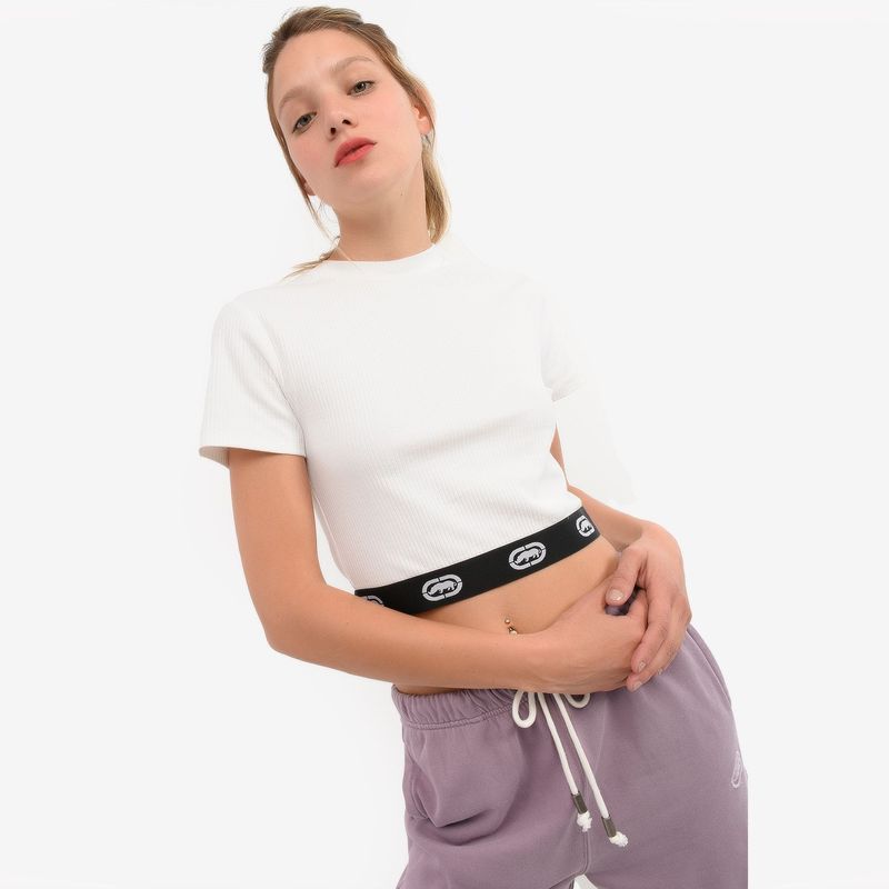 ECKO - Camiseta Mujer Manga corta Ecko