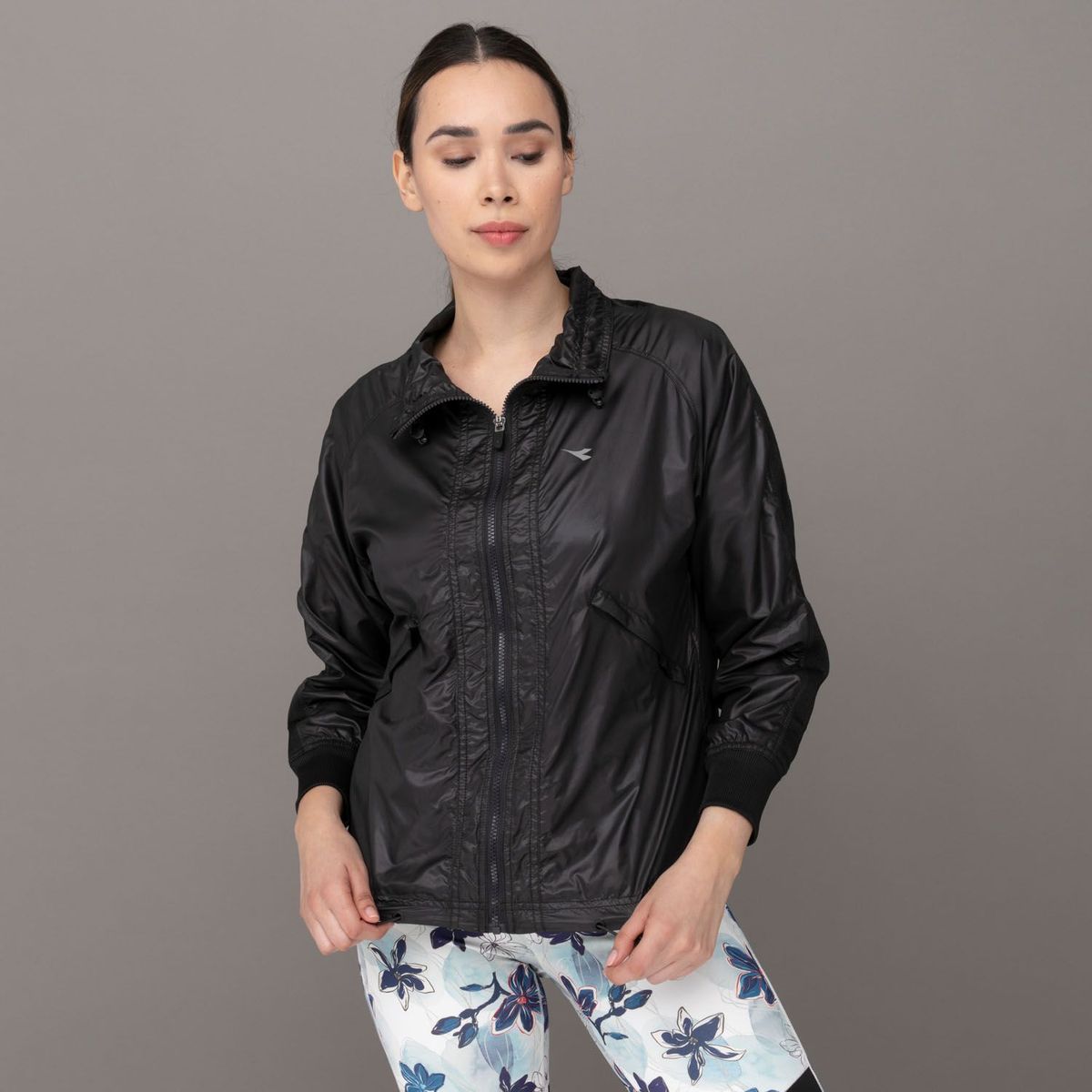 DIADORA - Chaqueta Cortavientos Deportiva Diadora Mujer