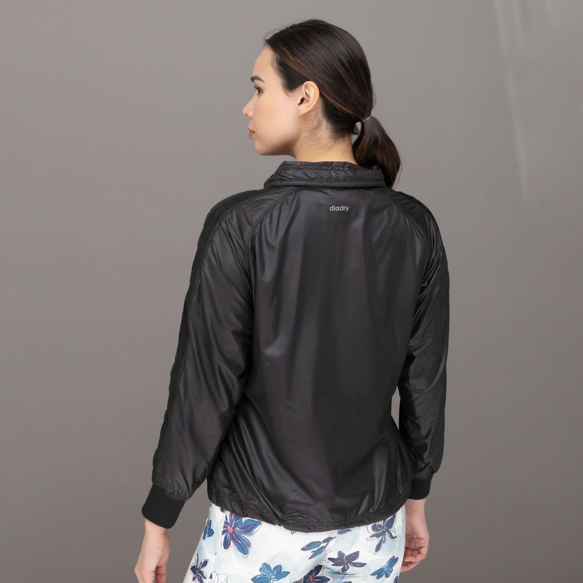 DIADORA - Chaqueta Cortavientos Deportiva Diadora Mujer