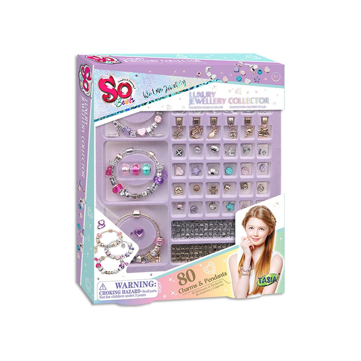 SO BEADS - Kit para hacer pulseras y manillas So Beads: Joyería de colección 