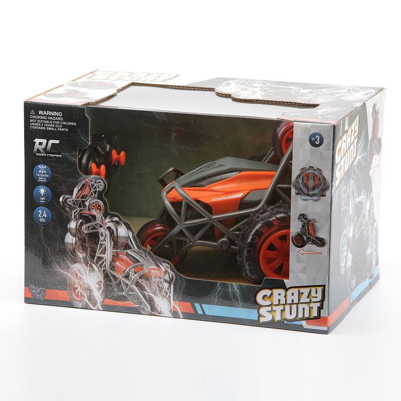 Stunt Car Carro Control Remoto Que Gira 