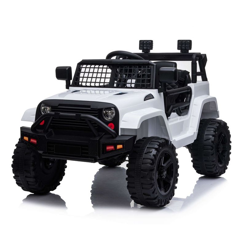 SCOOP - Carro montable Scoop eléctrico tipo Jeep Jungla 12V para niños