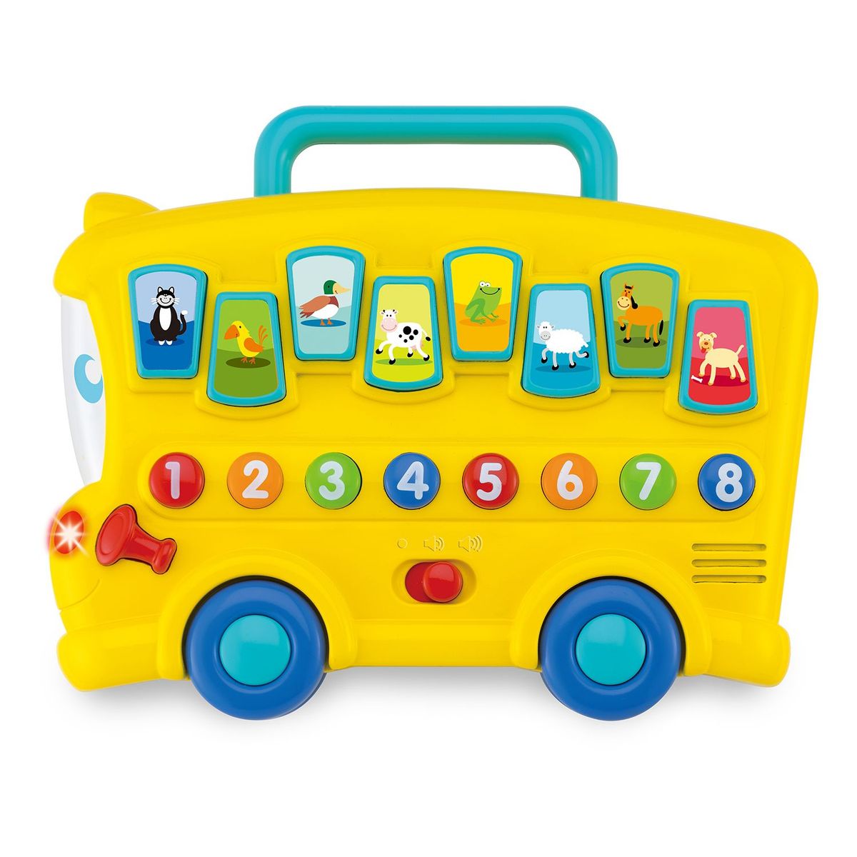 WINFUN - Juguete para bebé didáctico Winfun: Bus de sonidos animal