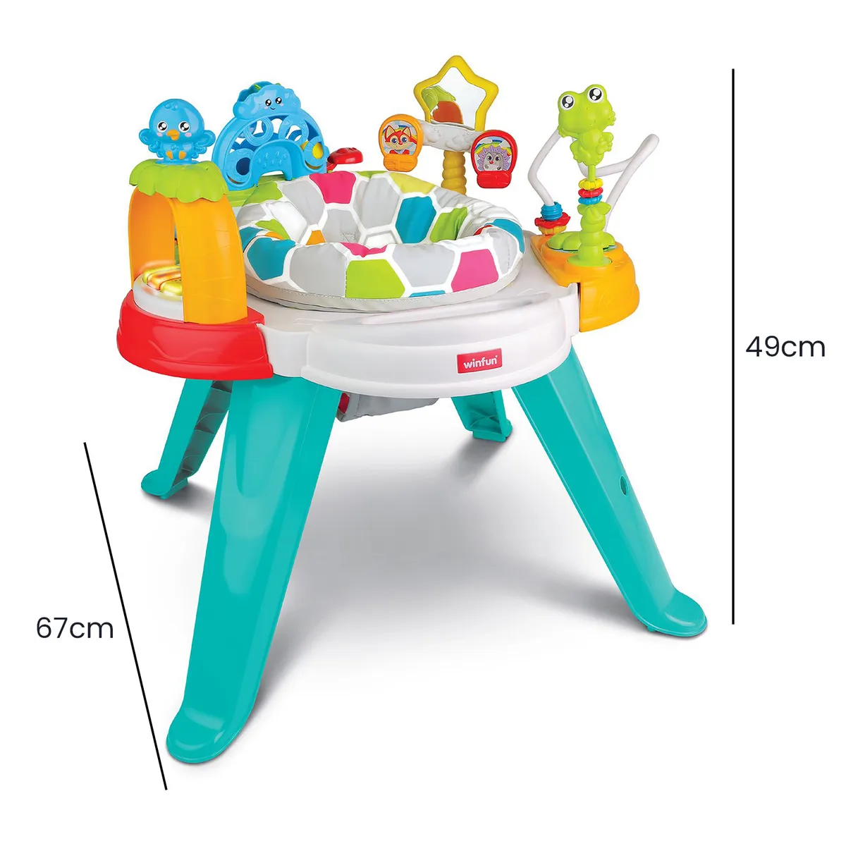 WINFUN - Juguete para bebé didáctico Winfun: Centro de actividades interactivo