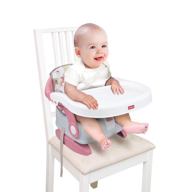 WINFUN - Silla de Comer Animal Paradise Rosa WinFun