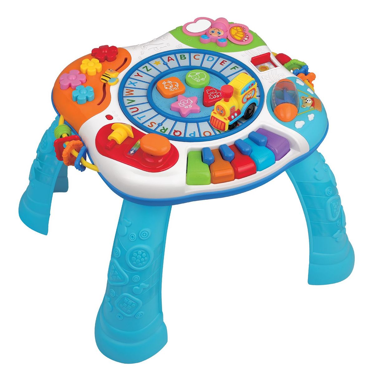 WINFUN - Juguete para bebé didáctico Winfun: Mesa musical y centro de aprendizaje