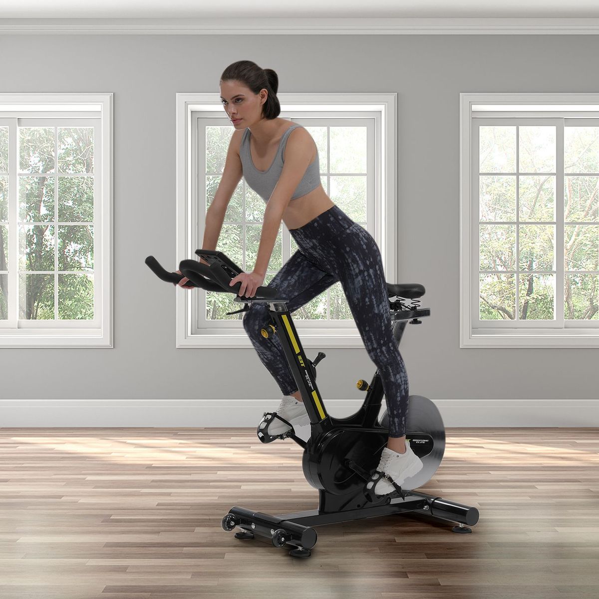 BODYTONE - Bicicleta de Spinning Bodytone DYN3 Volante 6kg