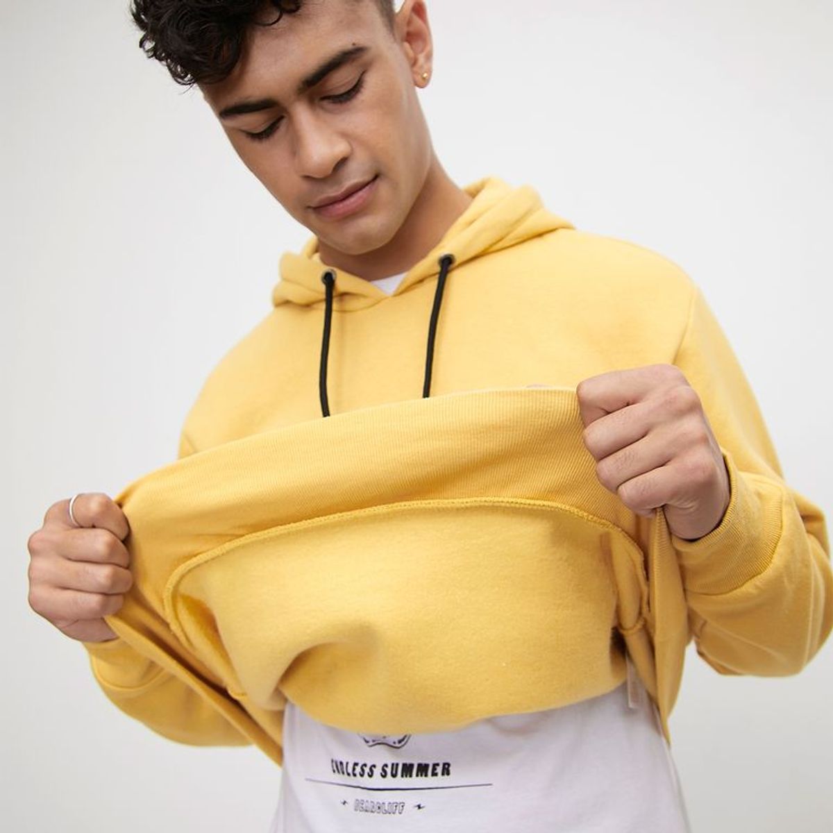 BEARCLIFF - Hoodie para Hombre de Algodón Bearcliff