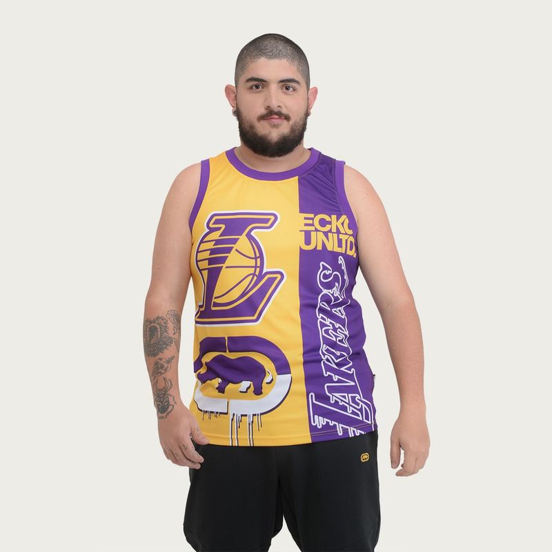 ECKO - Camiseta Hombre NBA LA Lakers