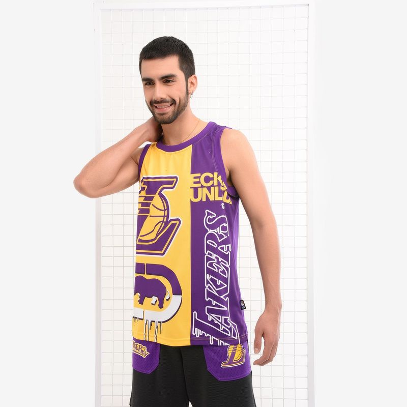 ECKO - Camiseta Hombre NBA LA Lakers