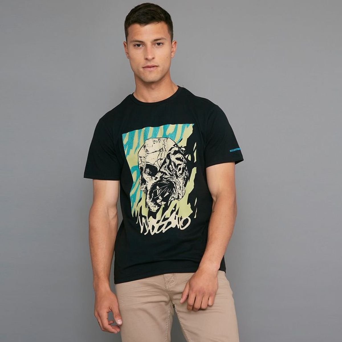 MOSSIMO - Camiseta Hombre Manga Corta Mossimo