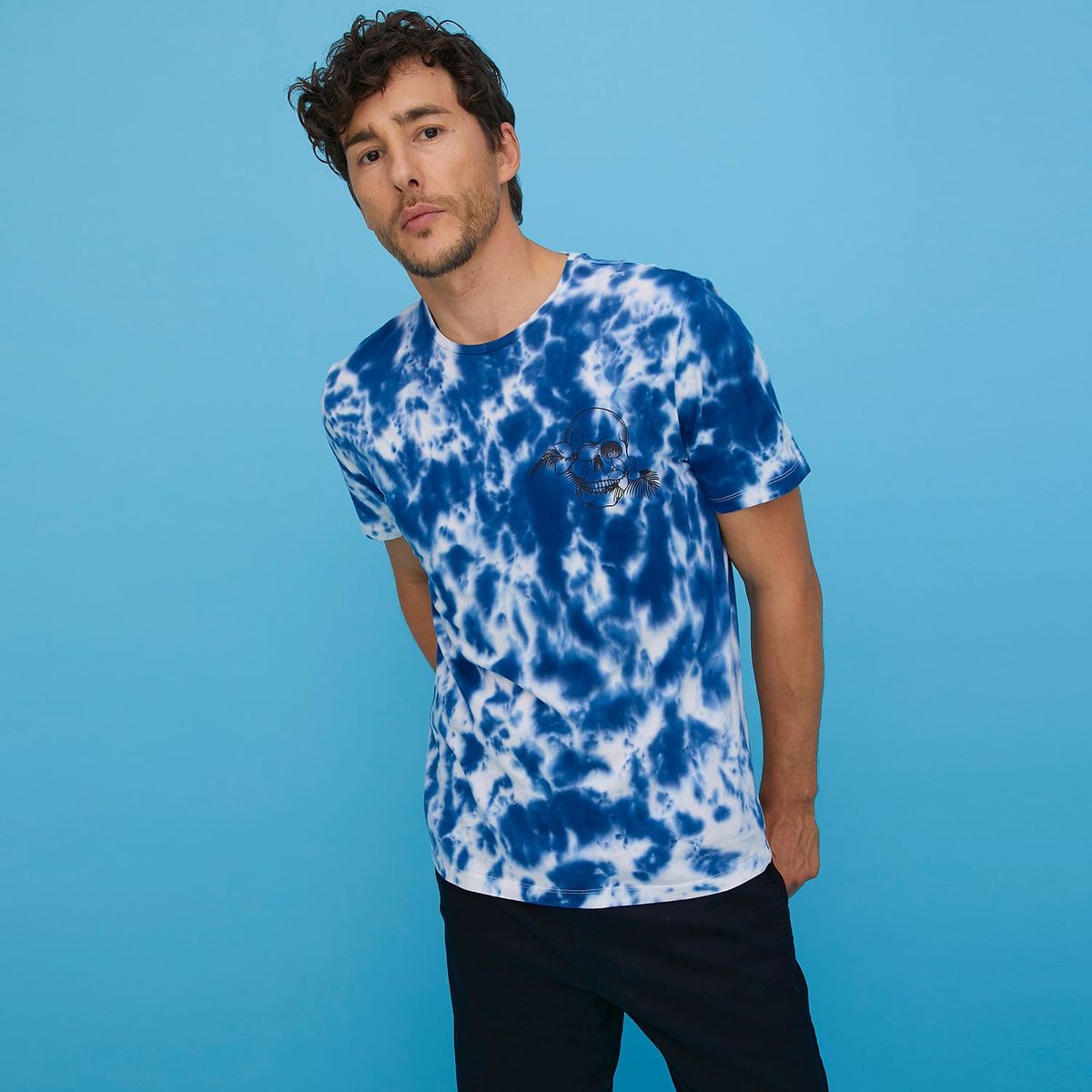 BASEMENT - Camiseta Hombre Manga Corta Basement