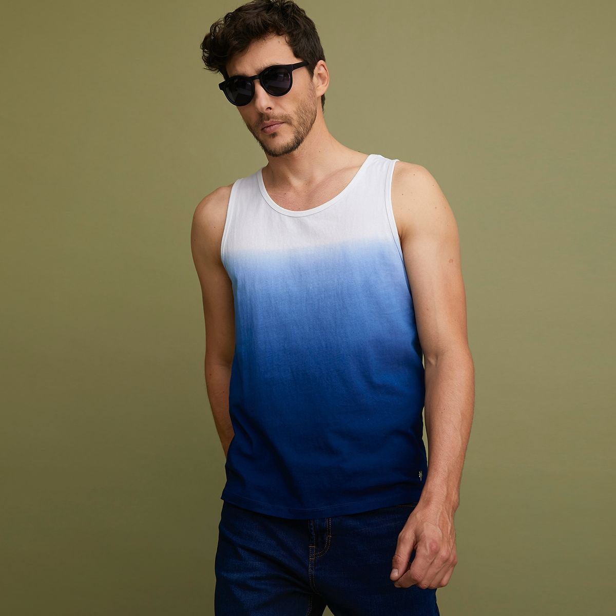 BASEMENT - Camiseta Hombre Sin mangas Basement