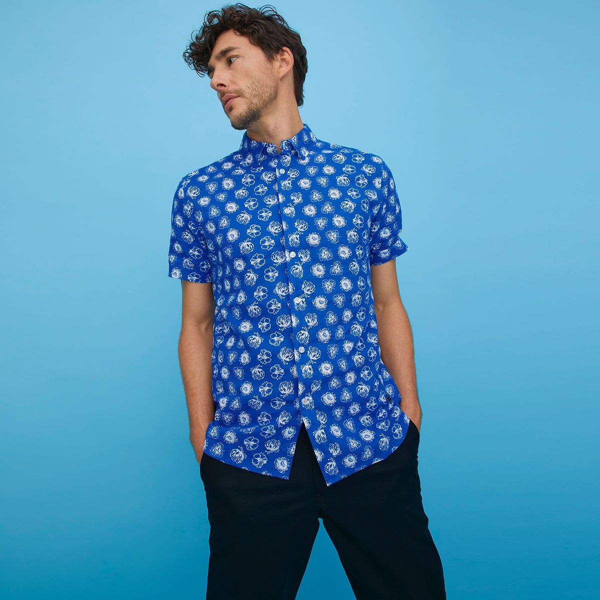 BASEMENT - Camisa casual Hombre Basement