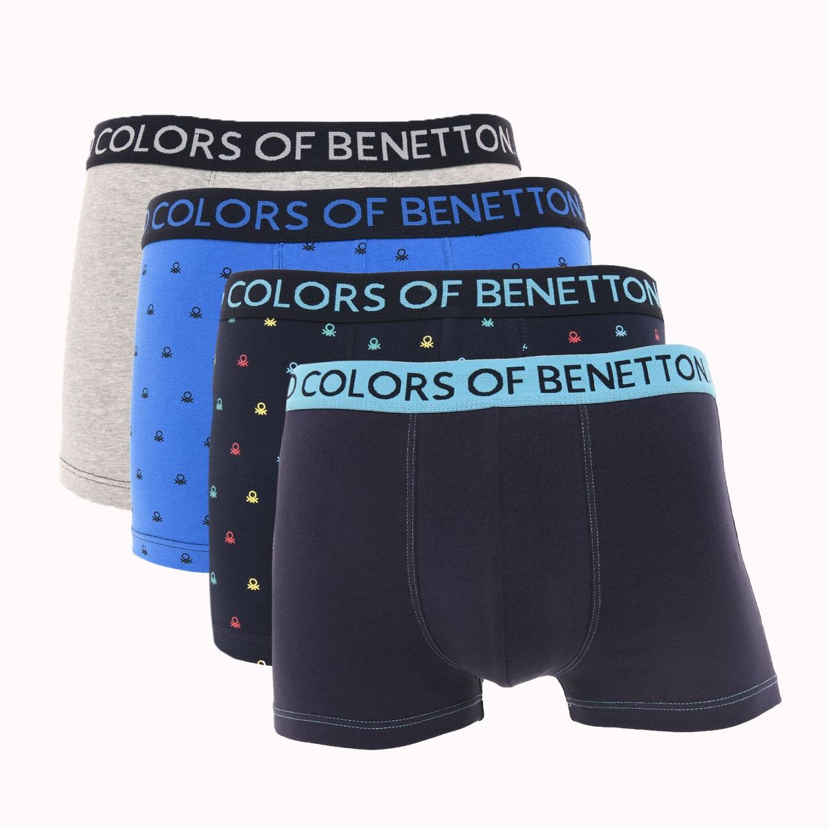 BENETTON - Boxers Benetton Pack de 4