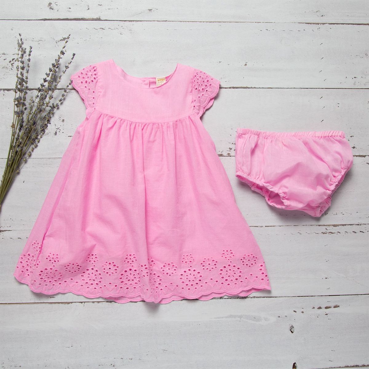 YAMP - Vestido Bebé Niña Algodón Yamp