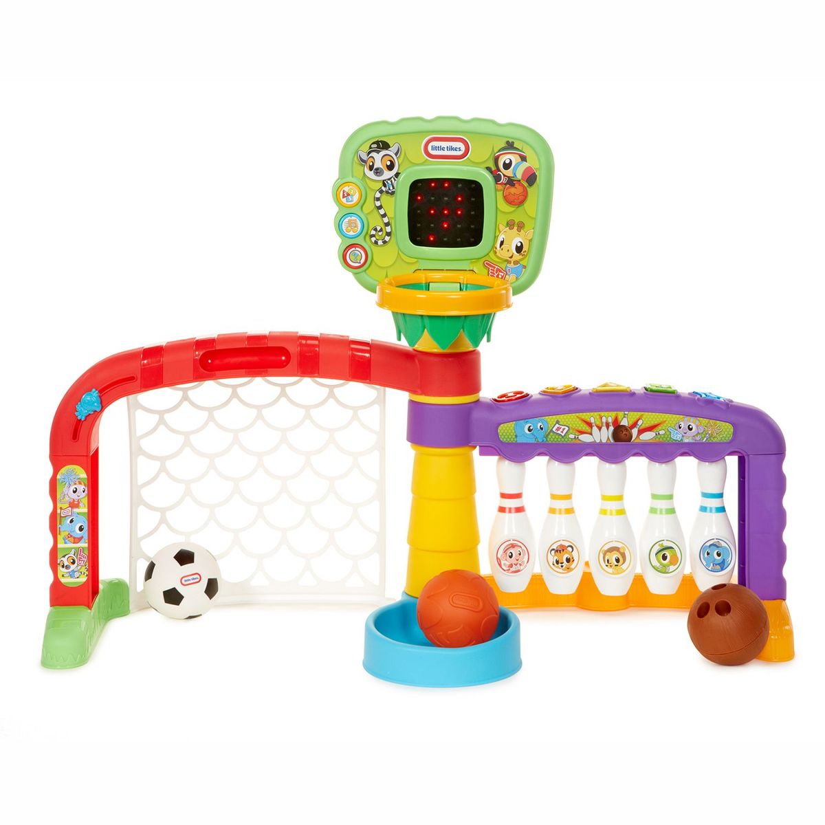 LITTLE TIKES - Centro de actividades Little Tik 3-in-1 Sports Zone