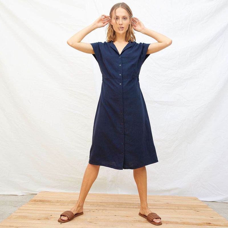 BENETTON - Vestido para Mujer Medio Anudada Benetton