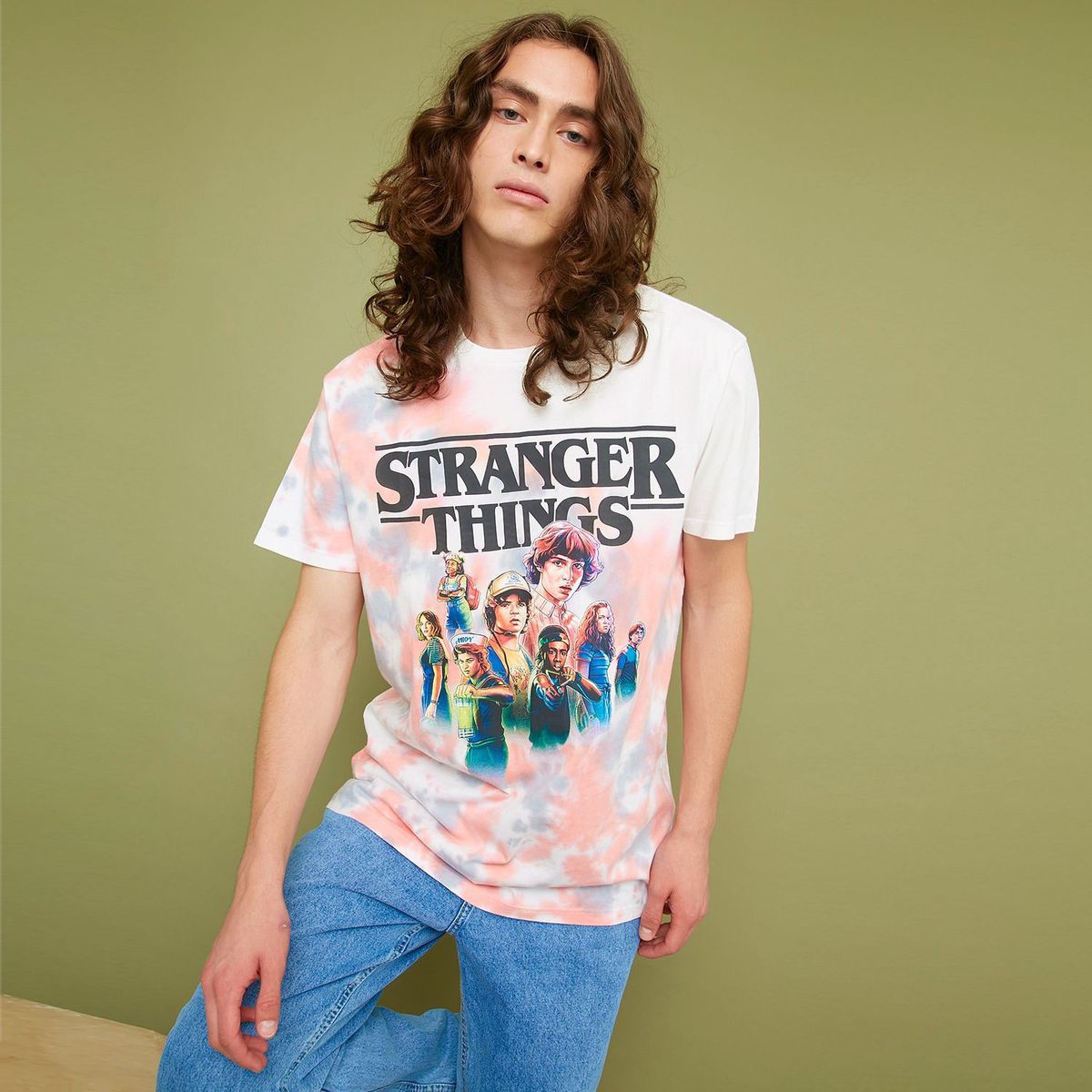 BEARCLIFF - Camiseta Hombre Manga corta Stranger Things