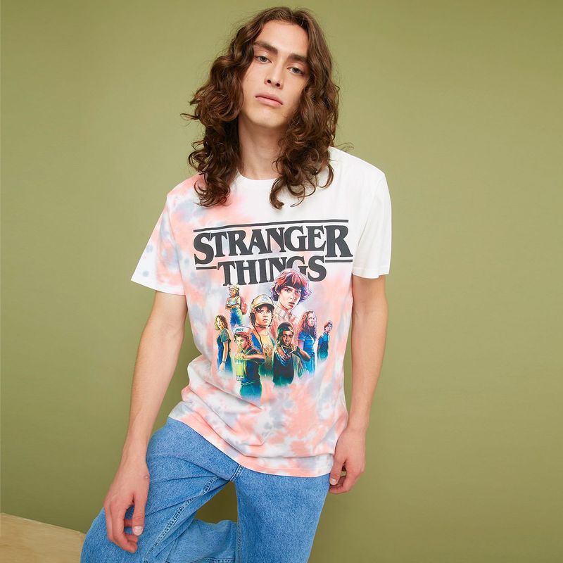 BEARCLIFF - Camiseta Hombre Manga corta Stranger Things