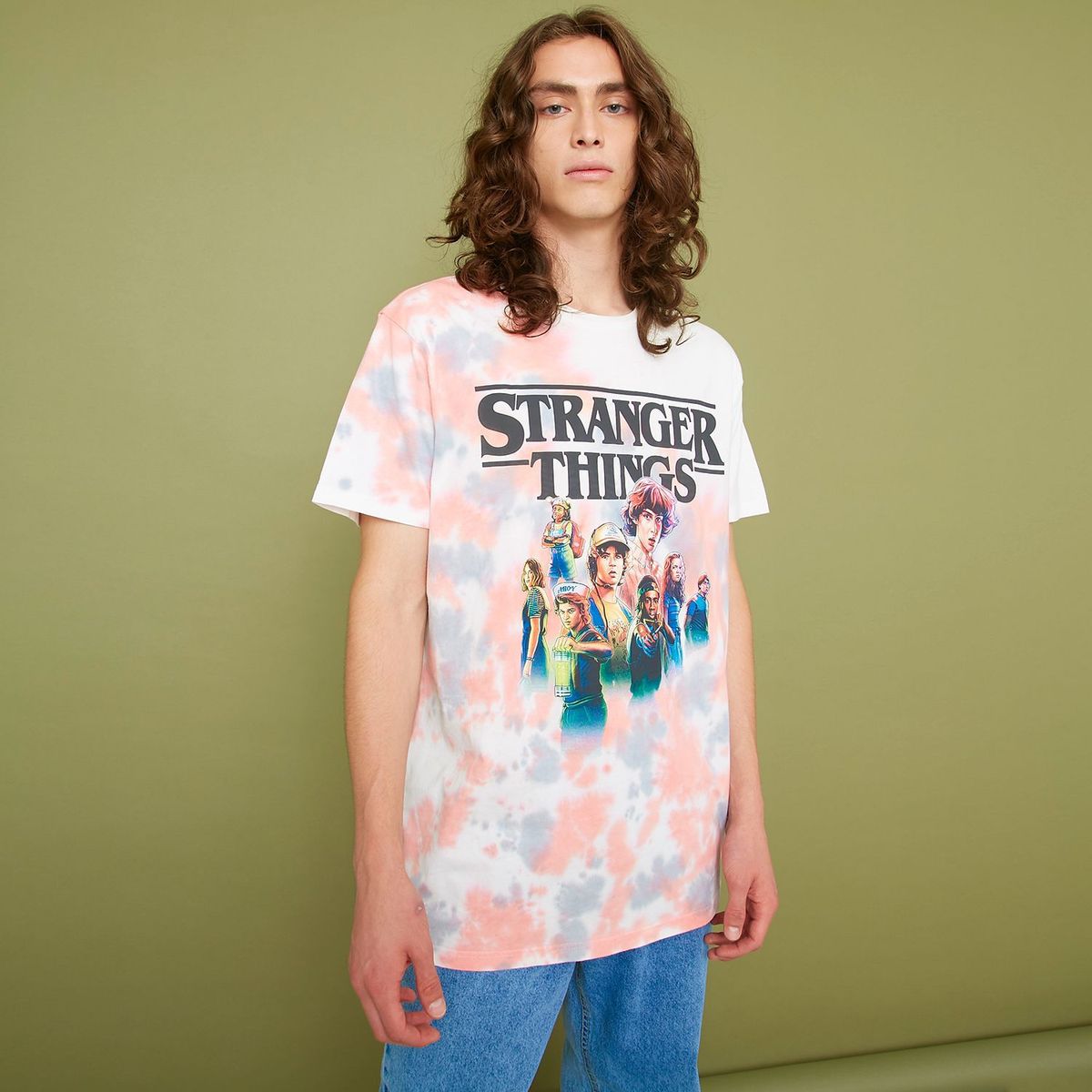 BEARCLIFF - Camiseta Hombre Manga corta Stranger Things