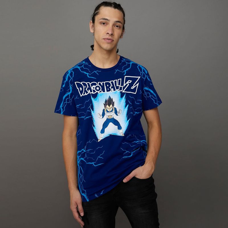 BEARCLIFF - Camiseta Hombre Manga Corta Dragon Ball Z