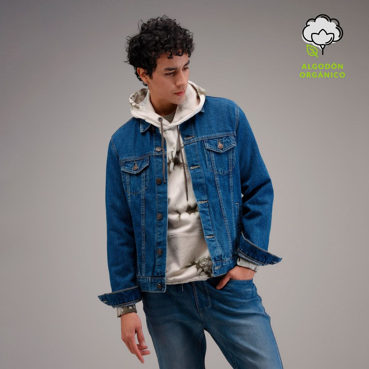 DENIMLAB - Chaqueta de jean Hombre Denimlab
