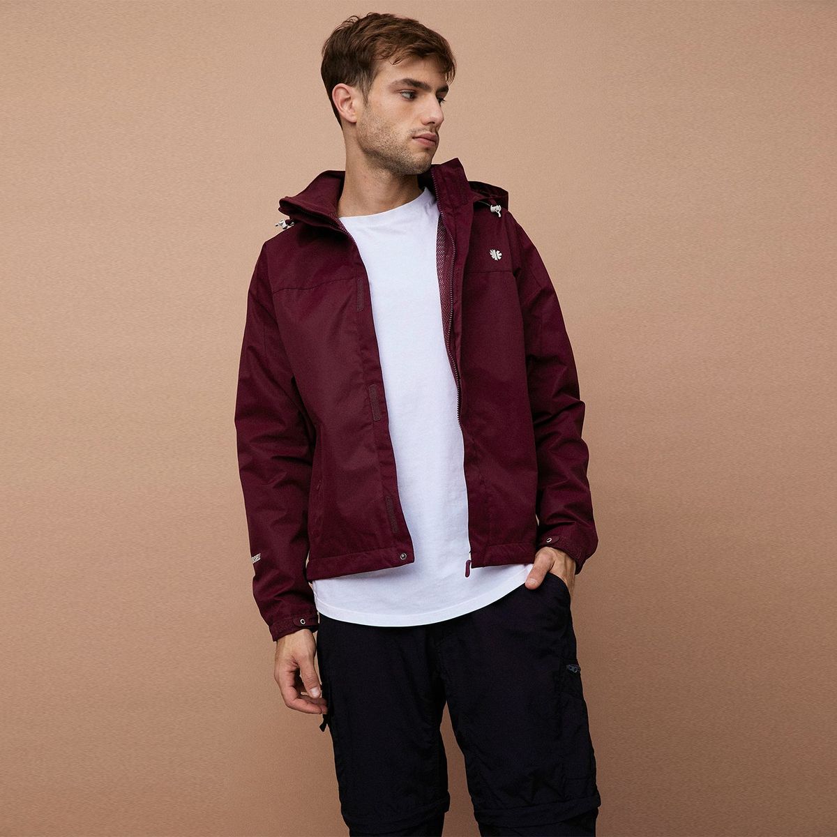 MOUNTAIN GEAR - Chaqueta Outdoor Cortavientos para Hombre Mountain Gear