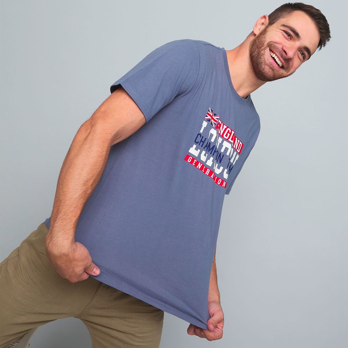 UNIVERSITY CLUB - Camiseta Hombre Manga Corta University Club