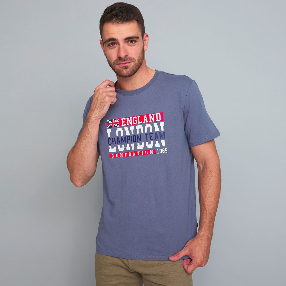 UNIVERSITY CLUB - Camiseta Hombre Manga Corta University Club