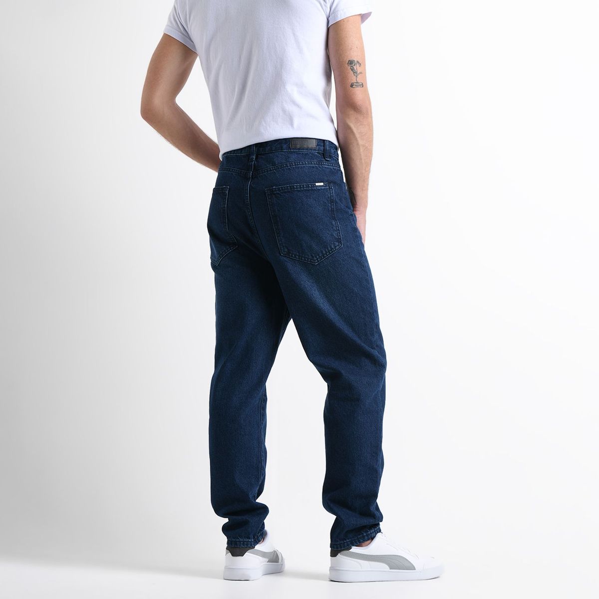 BEARCLIFF - Jean 5 Bolsillos para Hombre Recto Bearcliff